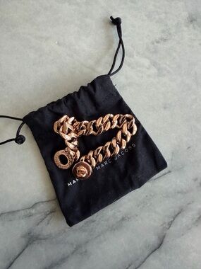 Marc by Marc Jacobs Rose Gold Chain Link Bracelet